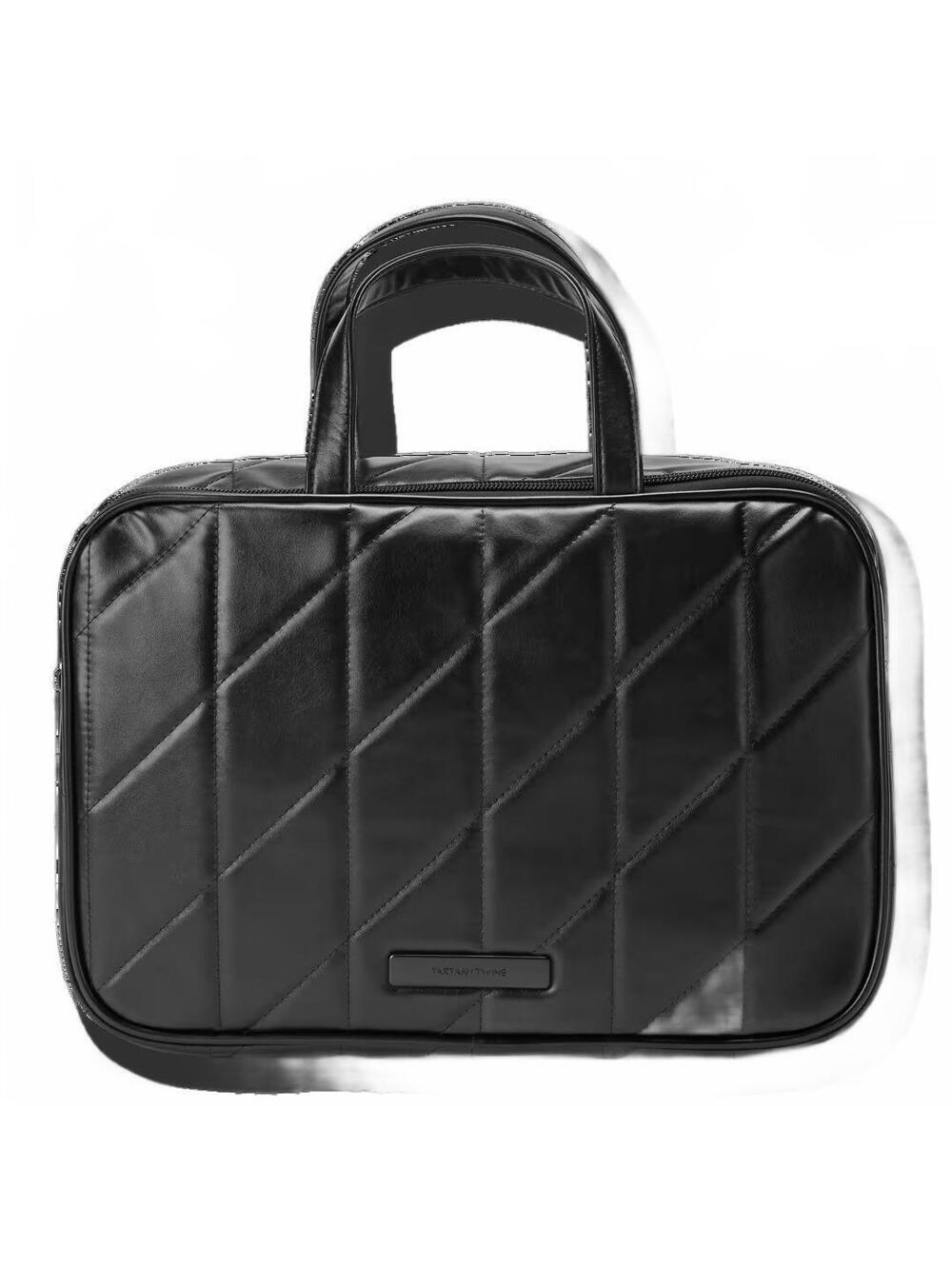 Tartan + Twine Black Line Art Deluxe Weekender